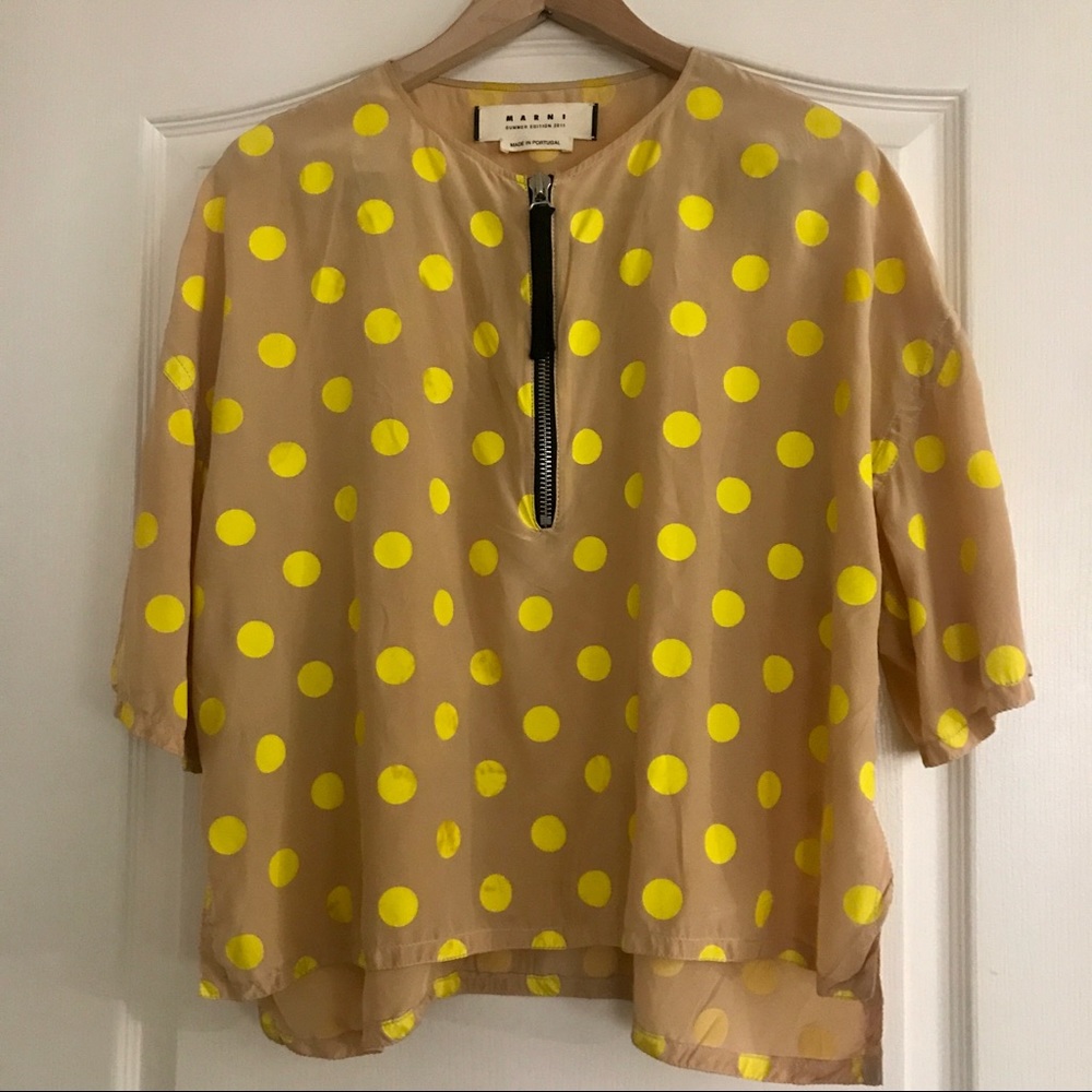 Marni silk blouse